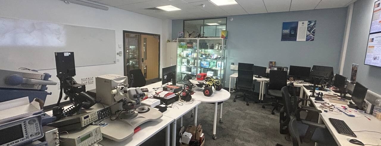 Test and measurement instruments in the centre&rsquo;s laboratory