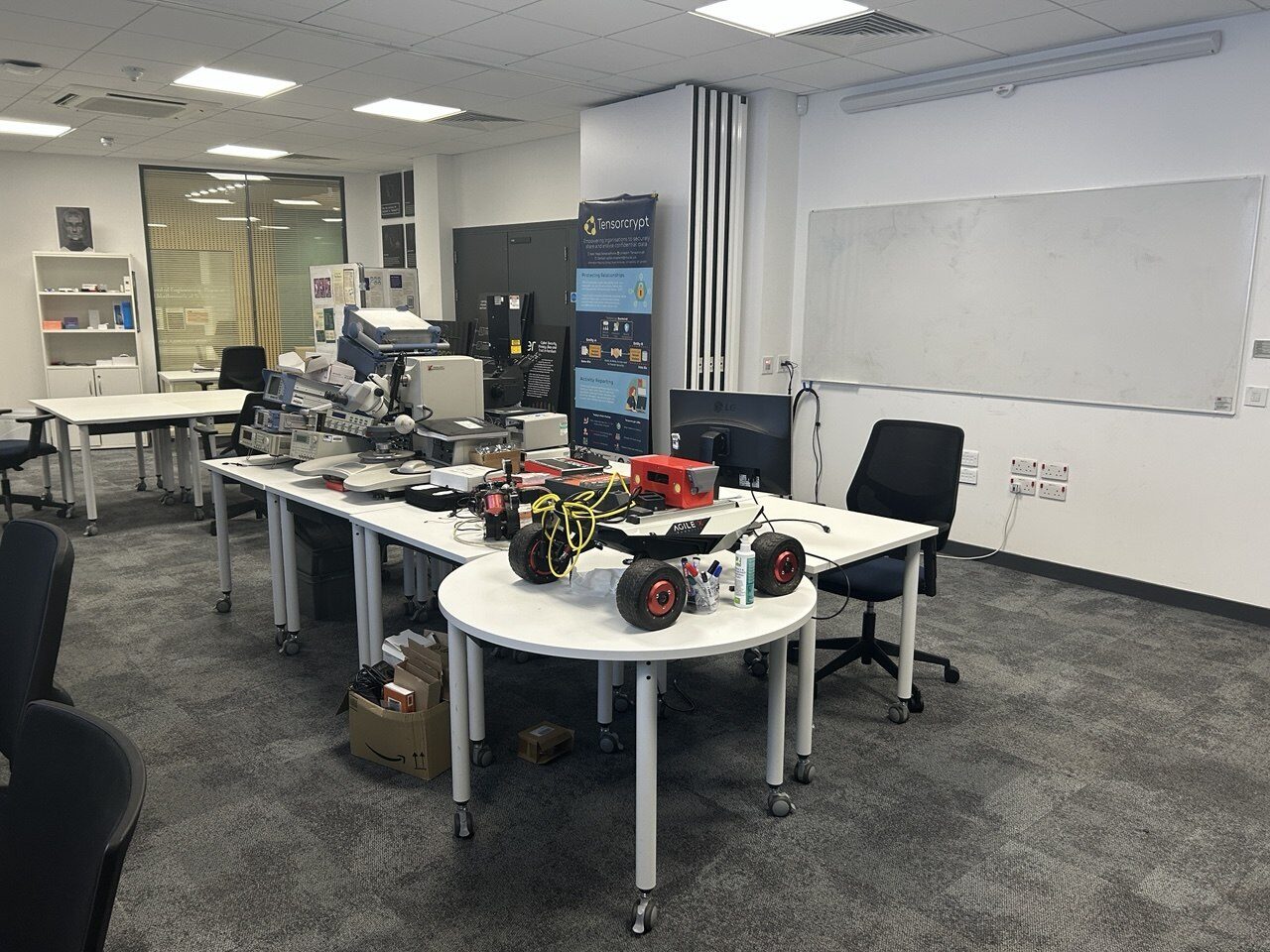 Automotive security test platform in the laboratory